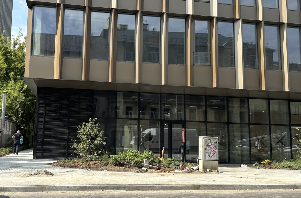 HERO (Lvivo g. 21) - Office center - construction photos