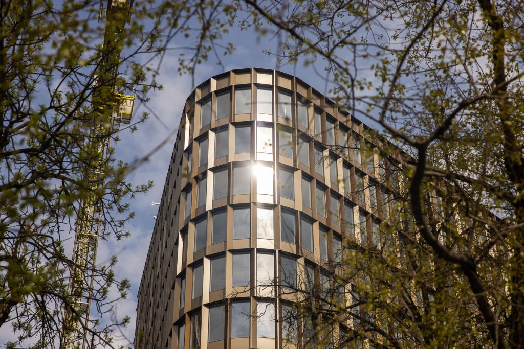 HERO (Lvivo g. 21) - Office center - construction photos