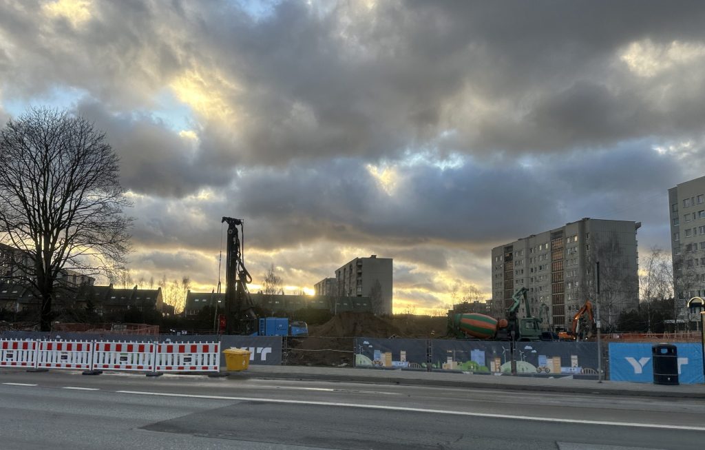 KIA / Škoda autocentras (Ukmergės g. 286) - Tirdzniecības centrs - būvdarbu attēli