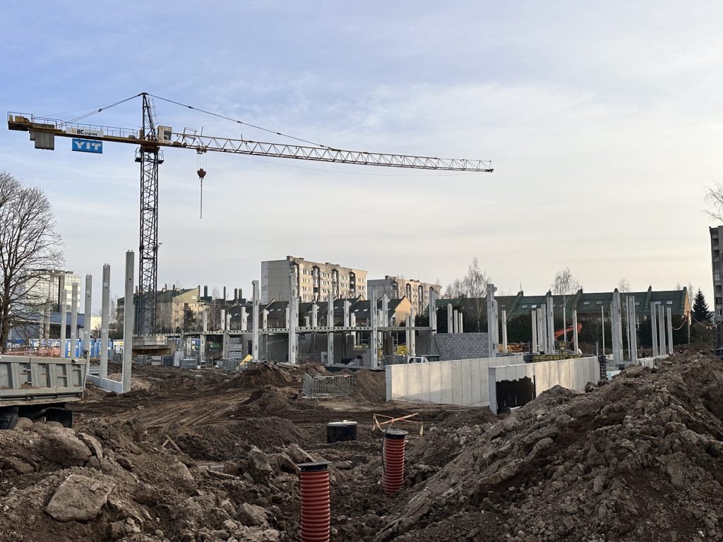 KIA / Škoda autocentras (Ukmergės g. 286) - Tirdzniecības centrs - būvdarbu attēli