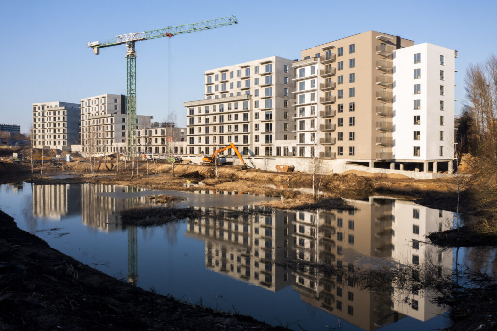 Go Life (Vito Gerulaičio g. 4, Ozo g. 6B) - Daugiabutis - statybų nuotraukos