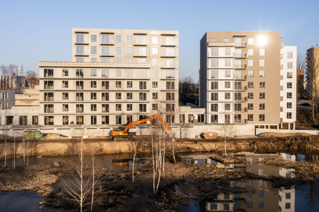 Go Life (Vito Gerulaičio g. 4, Ozo g. 6B) - Daugiabutis - statybų nuotraukos