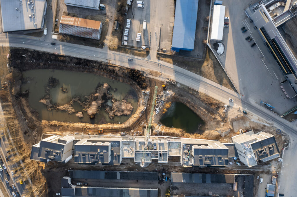 Go Life (Vito Gerulaičio g. 4, Ozo g. 6B) - Daugiabutis - statybų nuotraukos