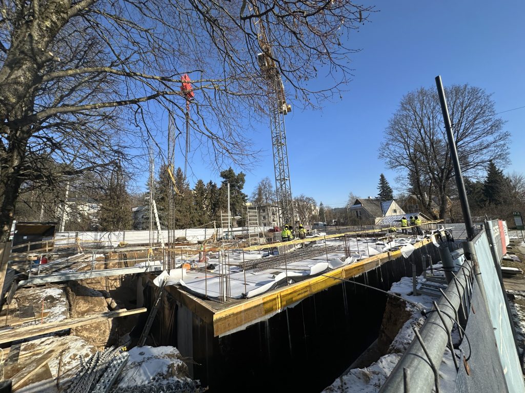 Paribio g. 34 (Paribio g. 34) - Office center - construction photos