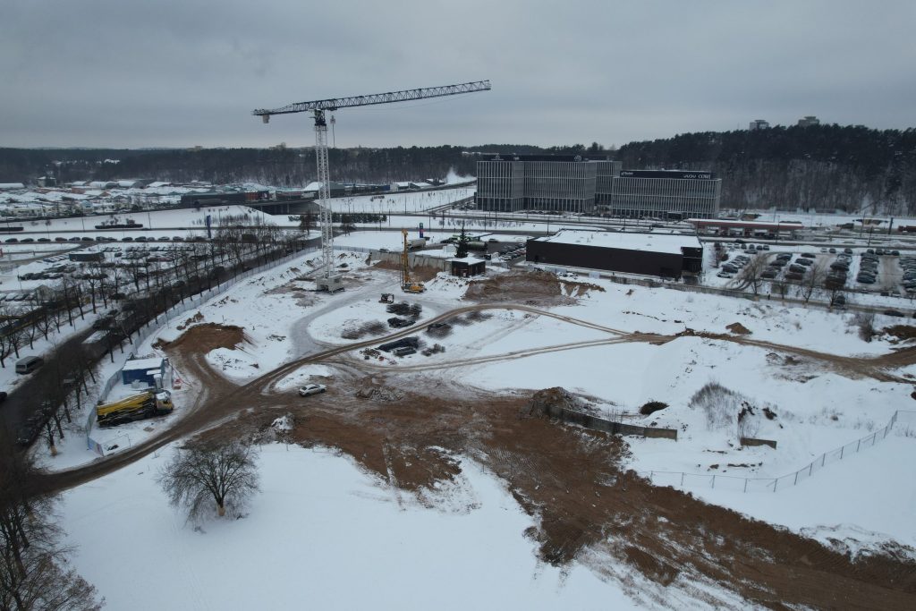 Opti mist 1 etapas (A, B) (Parodų g. 1) - Korterelamu - ehituse fotod