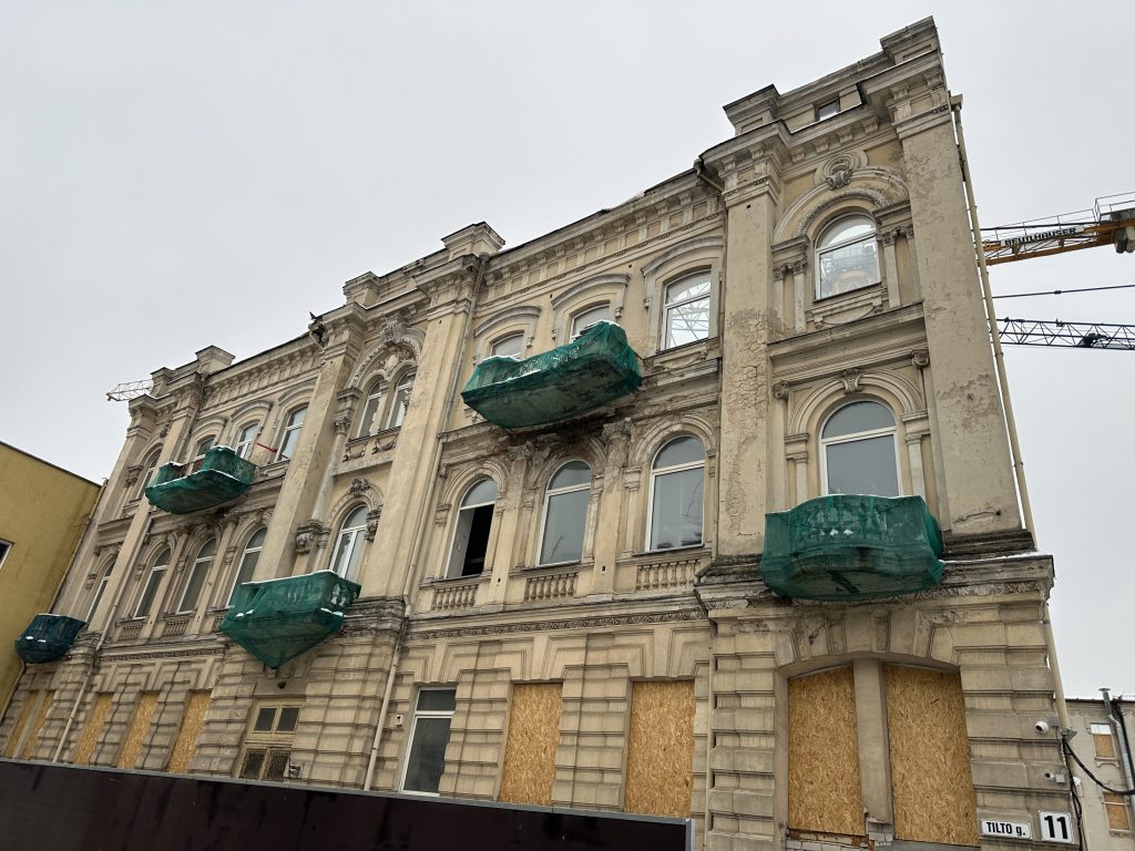 Radvilų valda Tilto g. 11 (Tilto g. 11, Tilto g. 11A) - Multi apartment, Office center - construction photos