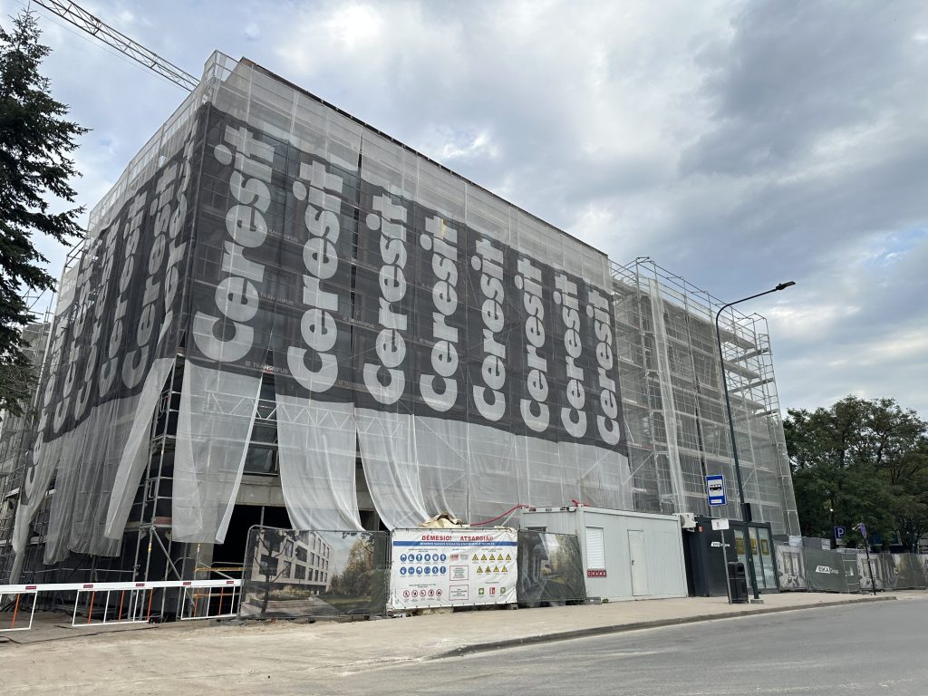 Senamiesčio sodai 1 etapas (Seinų g. 4) - Multi apartment - construction photos