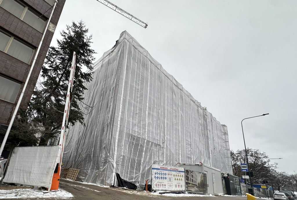 Senamiesčio sodai 1 etapas (Seinų g. 4) - Multi apartment - construction photos