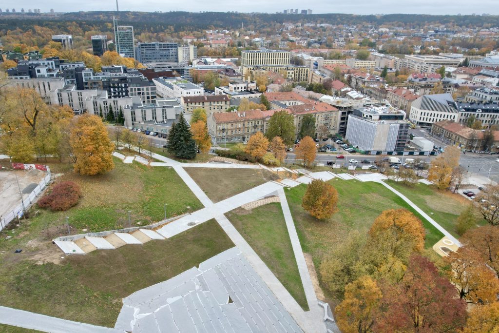 Tauro kalno parkas (V. Mykolaičio-Putino g.) - Park - construction photos