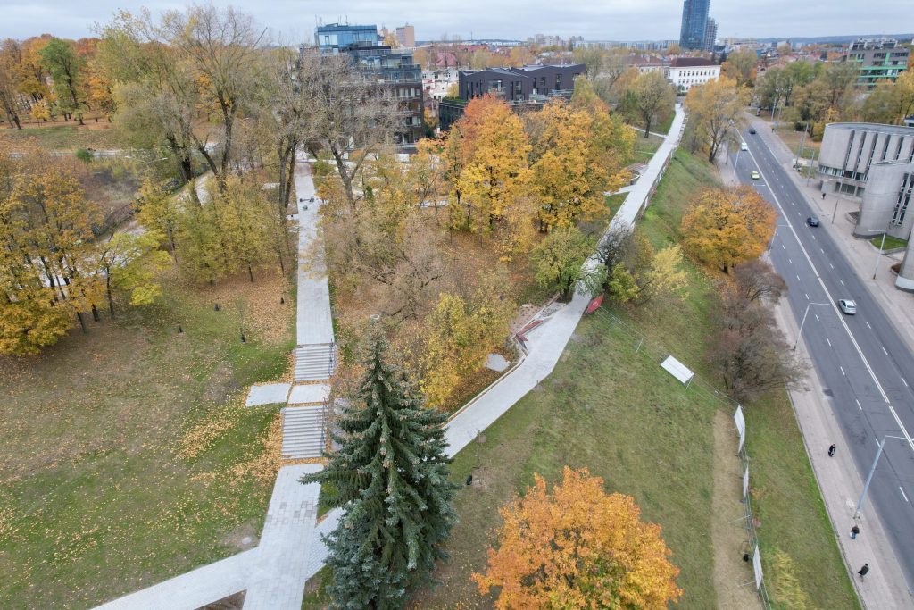 Tauro kalno parkas (V. Mykolaičio-Putino g.) - Park - construction photos