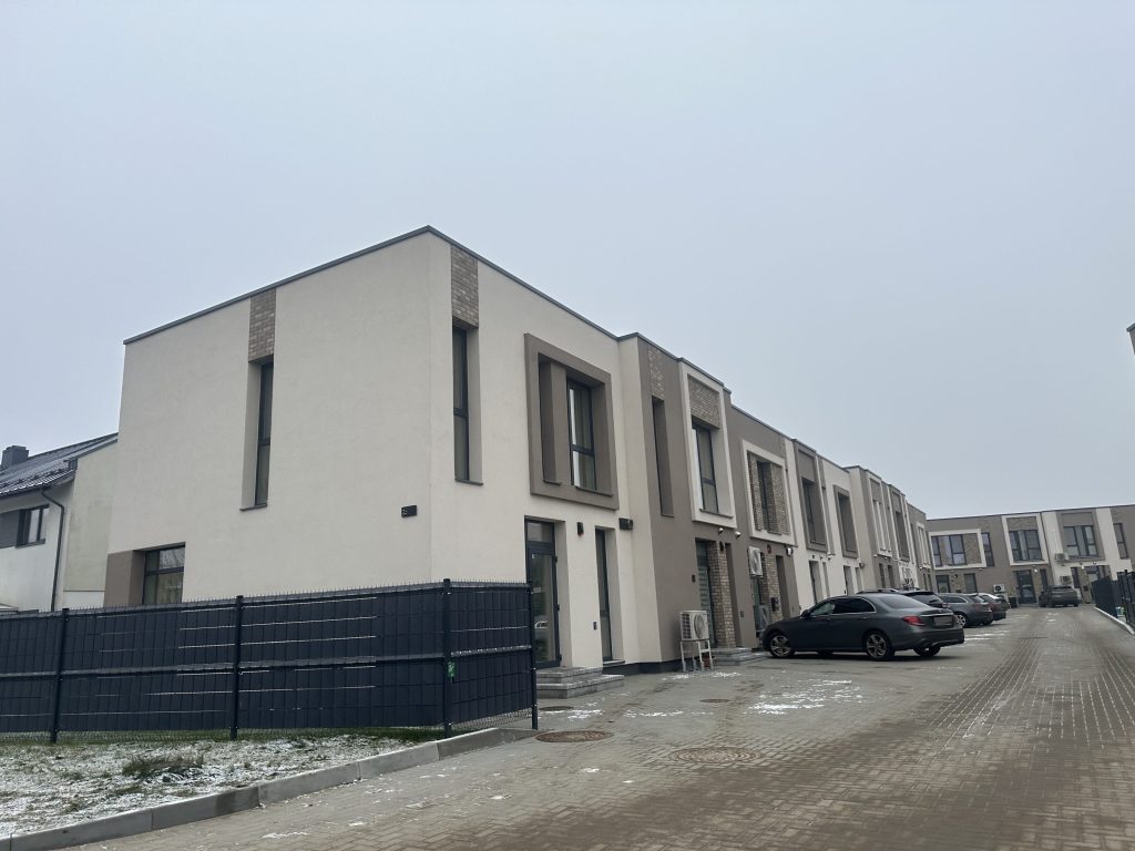 Suburbija (V. Smakausko g. 47) - Row housing - construction photos