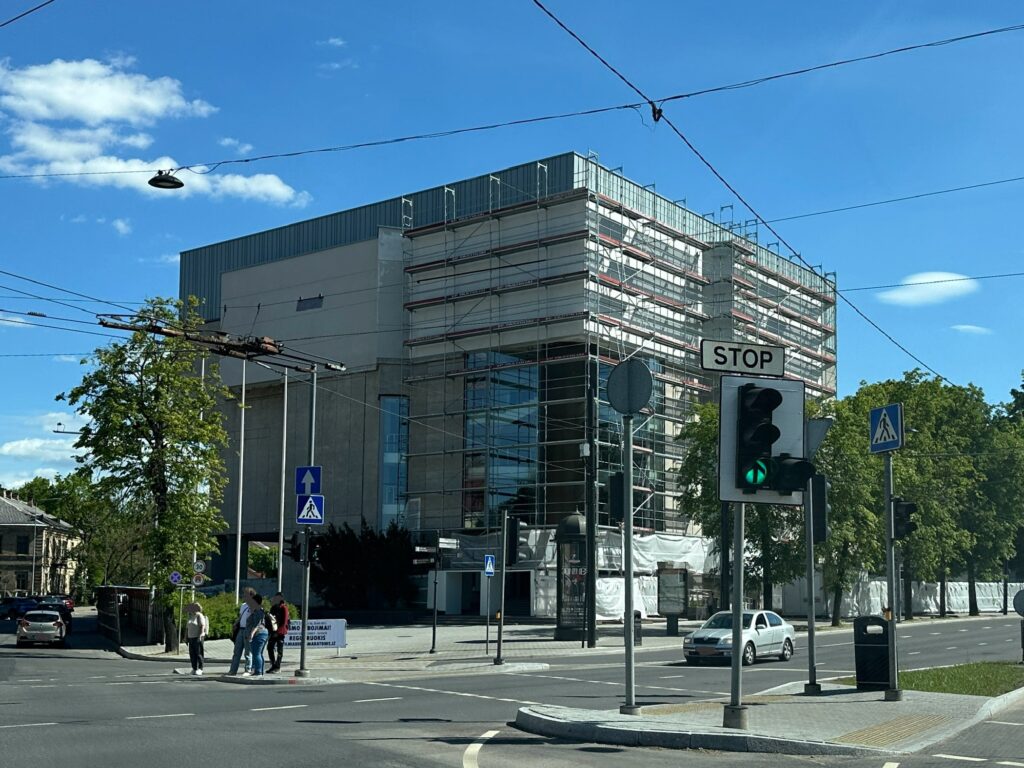 Vilniaus kongresų rūmai (Vilniaus g. 6-1) - Concert hall - construction photos