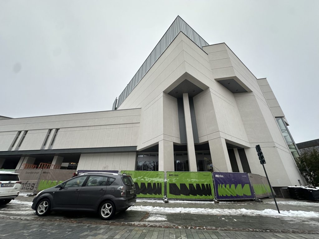 Vilniaus kongresų rūmai (Vilniaus g. 6-1) - Concert hall - construction photos
