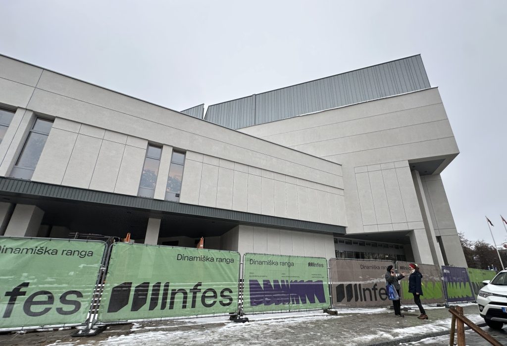 Vilniaus kongresų rūmai (Vilniaus g. 6-1) - Concert hall - construction photos