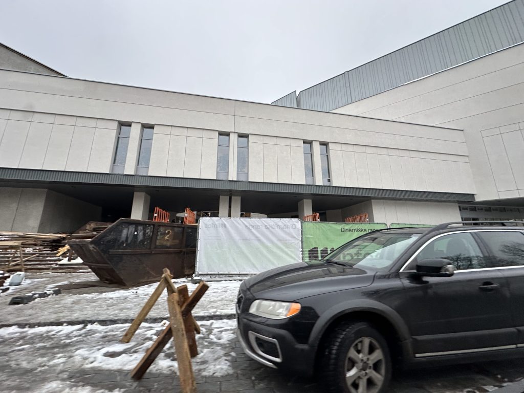 Vilniaus kongresų rūmai (Vilniaus g. 6-1) - Concert hall - construction photos