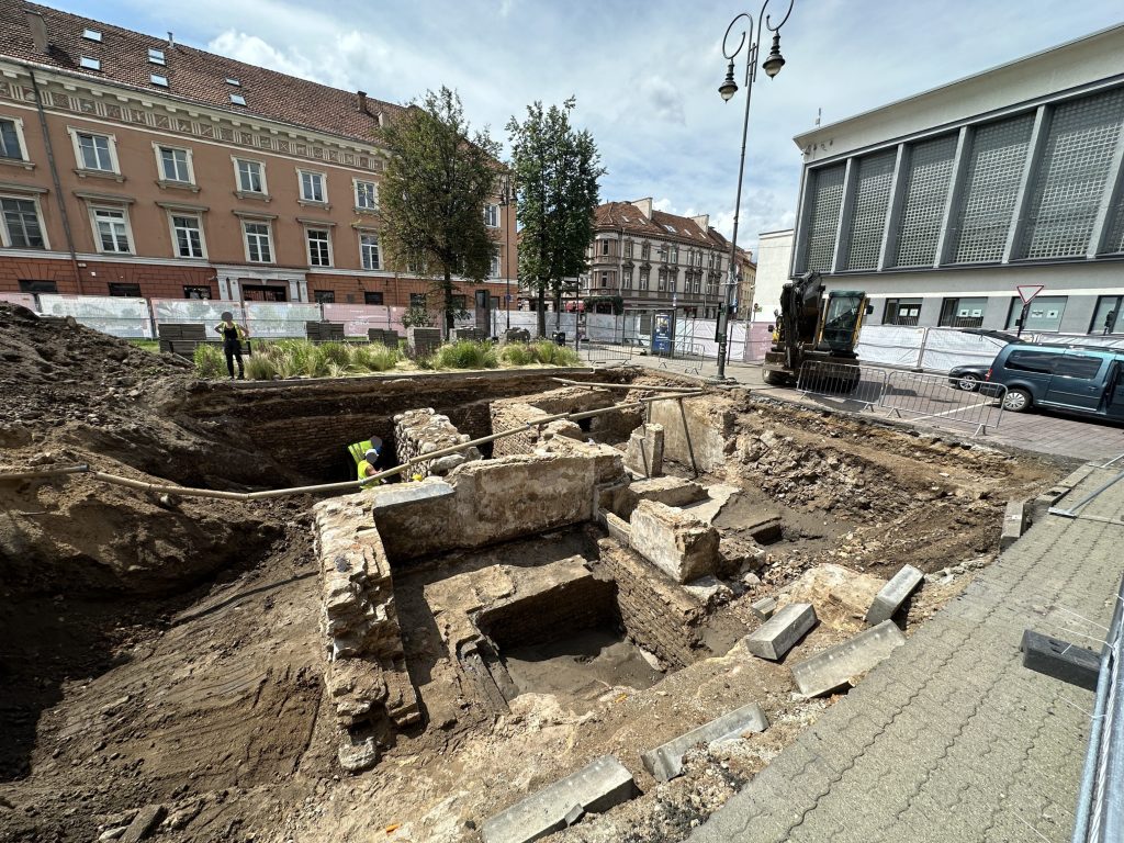 Vokiečių g. rekonstrukcija (Vokiečių g.) - Square, Street - construction photos