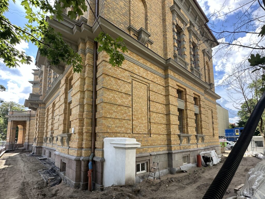 Vrublevskių bibliotekos rekonstrukcija (Žygimantų g. 1) - Library - construction photos