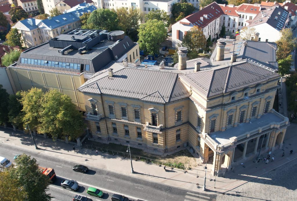 Vrublevskių bibliotekos rekonstrukcija (Žygimantų g. 1) - Library - construction photos