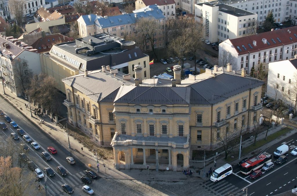Vrublevskių bibliotekos rekonstrukcija (Žygimantų g. 1) - Library - construction photos