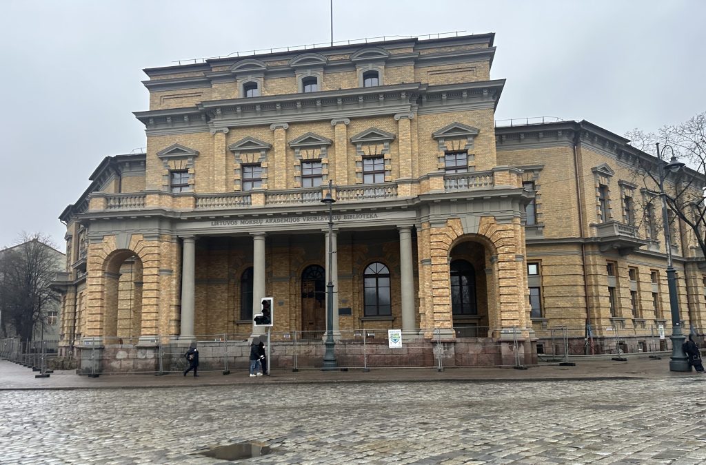 Vrublevskių bibliotekos rekonstrukcija (Žygimantų g. 1) - Library - construction photos