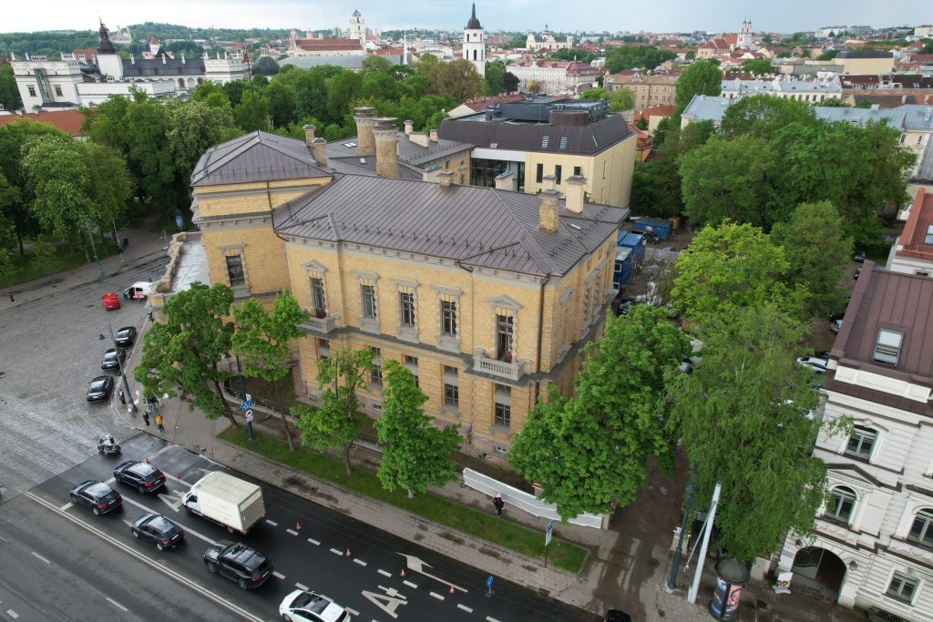 Vrublevskių bibliotekos rekonstrukcija (Žygimantų g. 1) - Library - construction photos