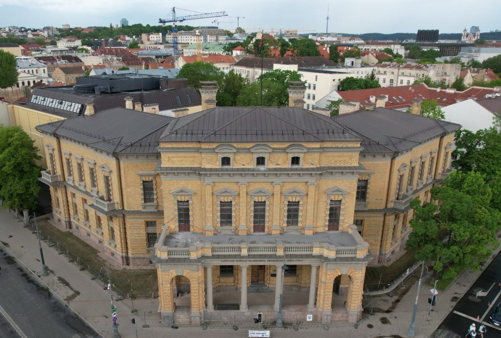 Vrublevskių bibliotekos rekonstrukcija (Žygimantų g. 1) - Library - construction photos