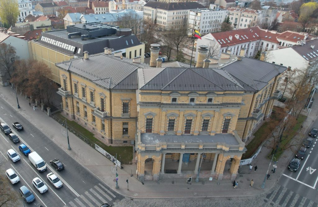 Vrublevskių bibliotekos rekonstrukcija (Žygimantų g. 1) - Library - construction photos