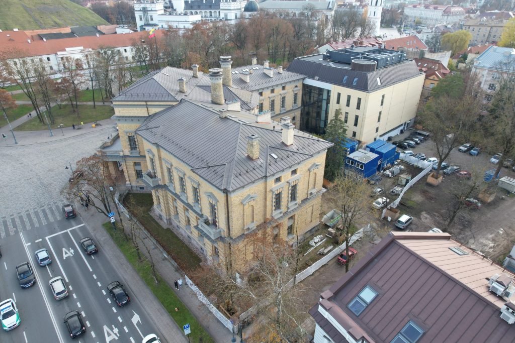 Vrublevskių bibliotekos rekonstrukcija (Žygimantų g. 1) - Library - construction photos