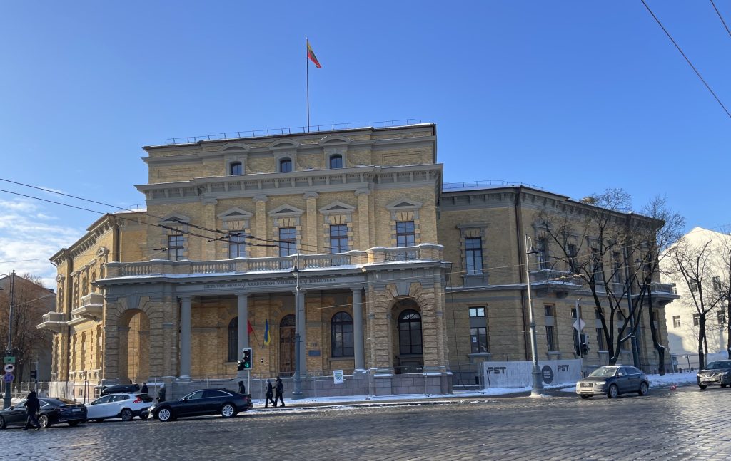 Vrublevskių bibliotekos rekonstrukcija (Žygimantų g. 1) - Biblioteka - statybų nuotraukos