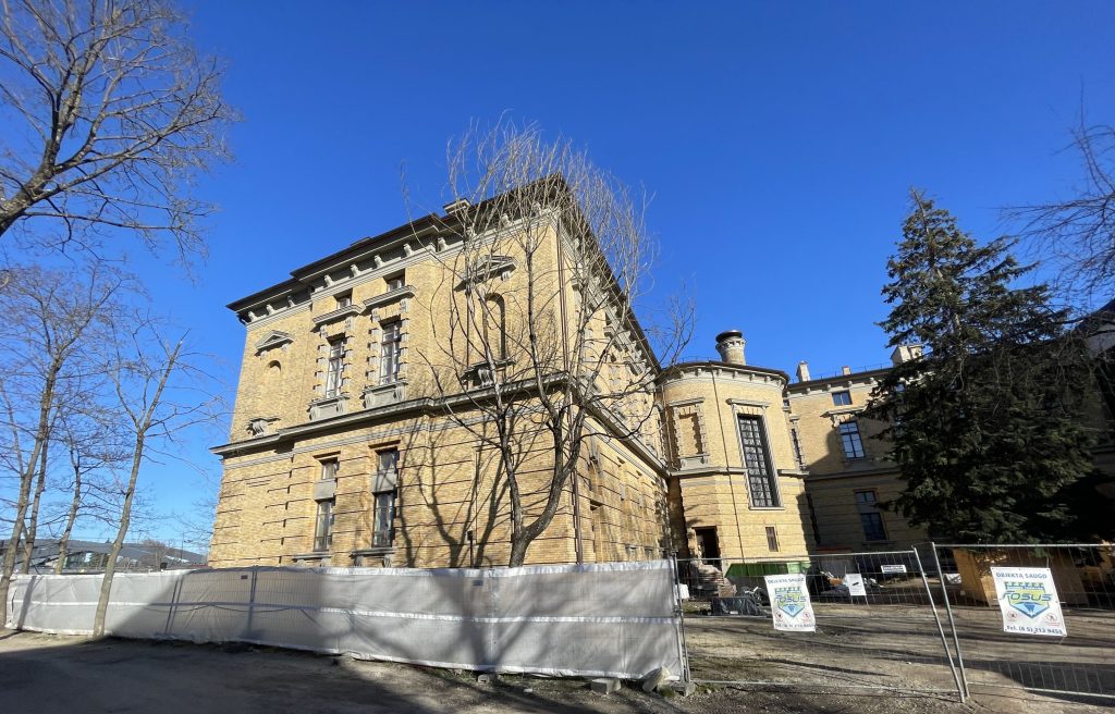 Vrublevskių bibliotekos rekonstrukcija (Žygimantų g. 1) - Biblioteka - statybų nuotraukos