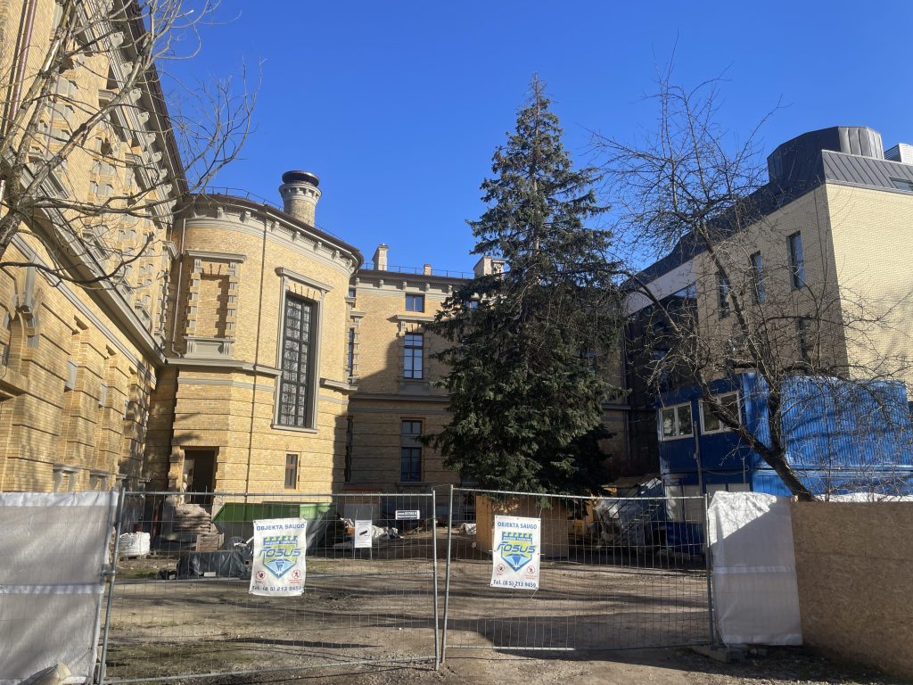 Vrublevskių bibliotekos rekonstrukcija (Žygimantų g. 1) - Biblioteka - statybų nuotraukos