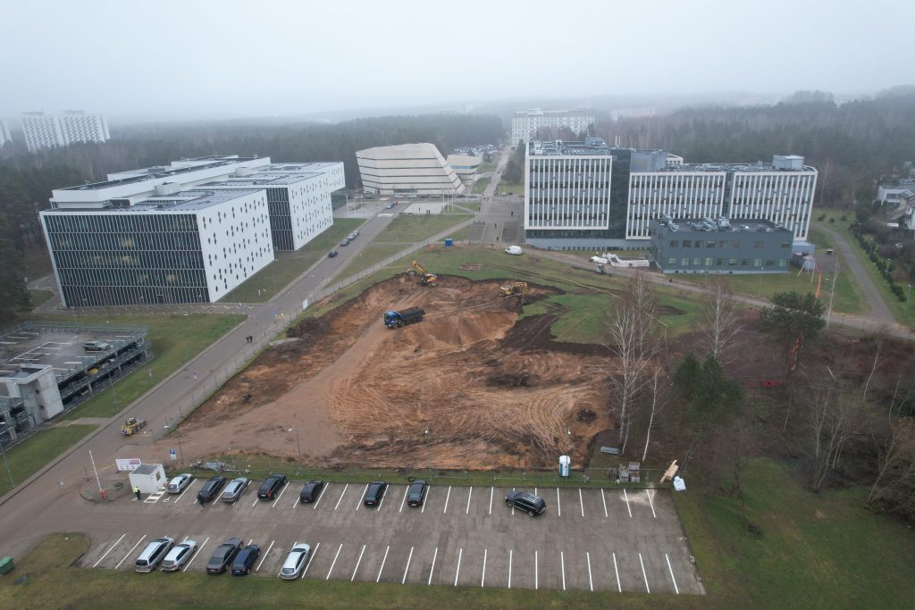 VU Chemijos fakultetas (Saulėtekio al. 9) - Higher education - construction photos