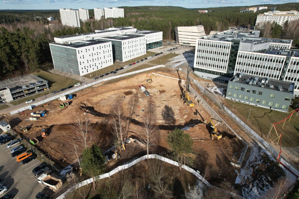 VU Chemijos fakultetas (Saulėtekio al. 9) - Higher education - construction photos