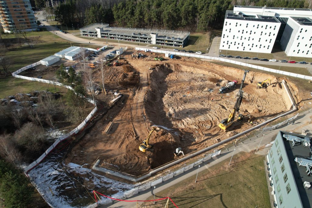VU Chemijos fakultetas (Saulėtekio al. 9) - Higher education - construction photos