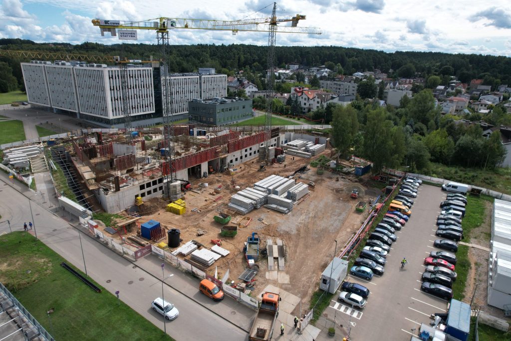 VU Chemijos fakultetas (Saulėtekio al. 9) - Higher education - construction photos