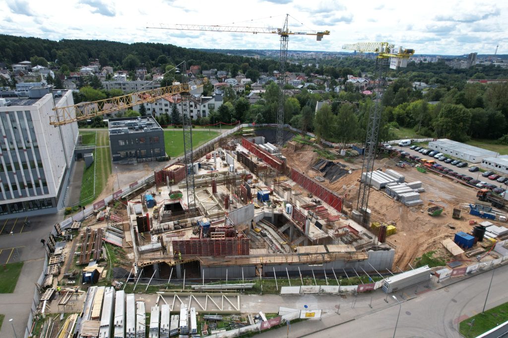 VU Chemijos fakultetas (Saulėtekio al. 9) - Higher education - construction photos