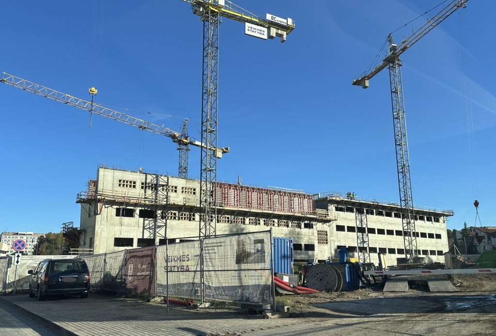 VU Chemijos fakultetas (Saulėtekio al. 9) - Higher education - construction photos