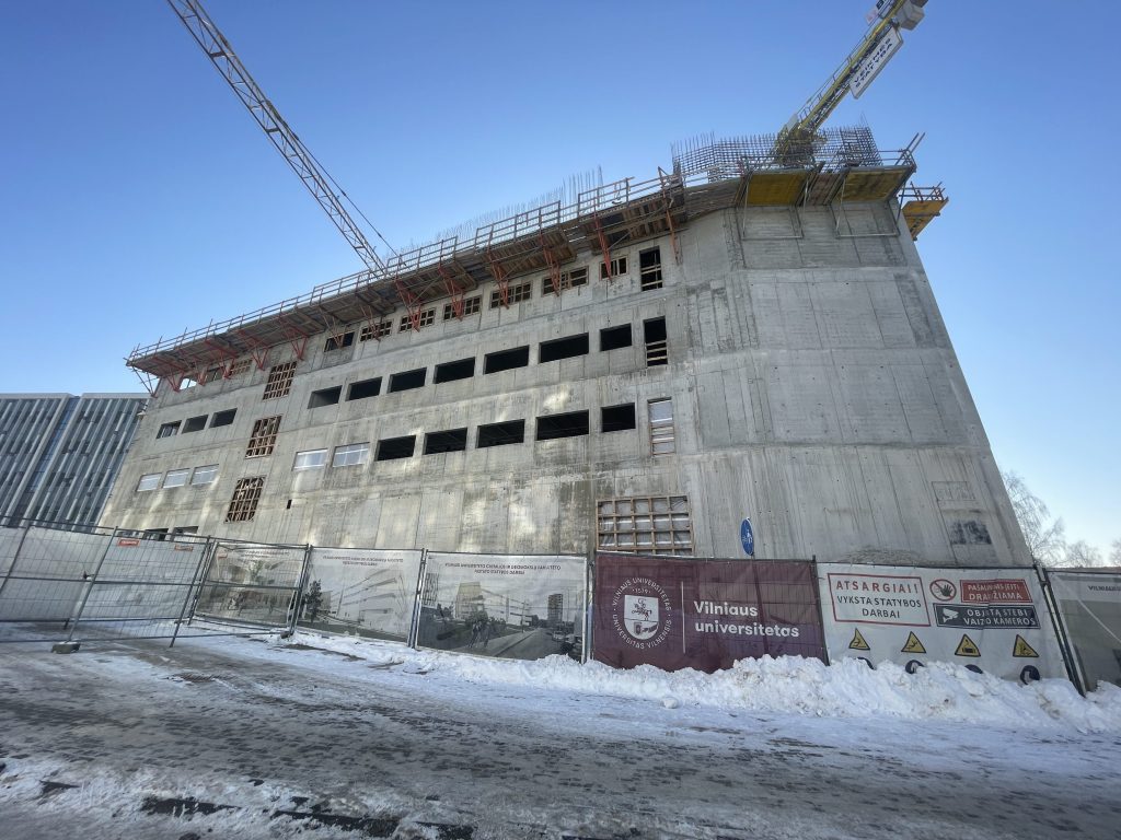 VU Chemijos fakultetas (Saulėtekio al. 9) - Higher education - construction photos
