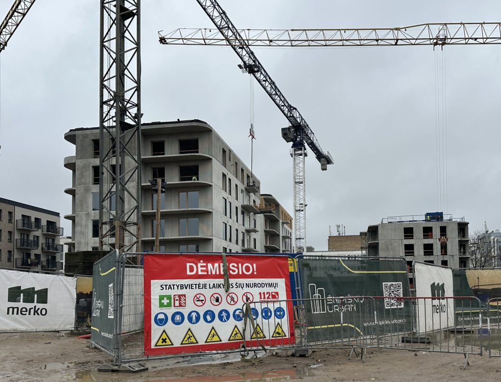 Šnipiškių Urban (Daugėliškio g. 33A) - Multi apartment - construction photos