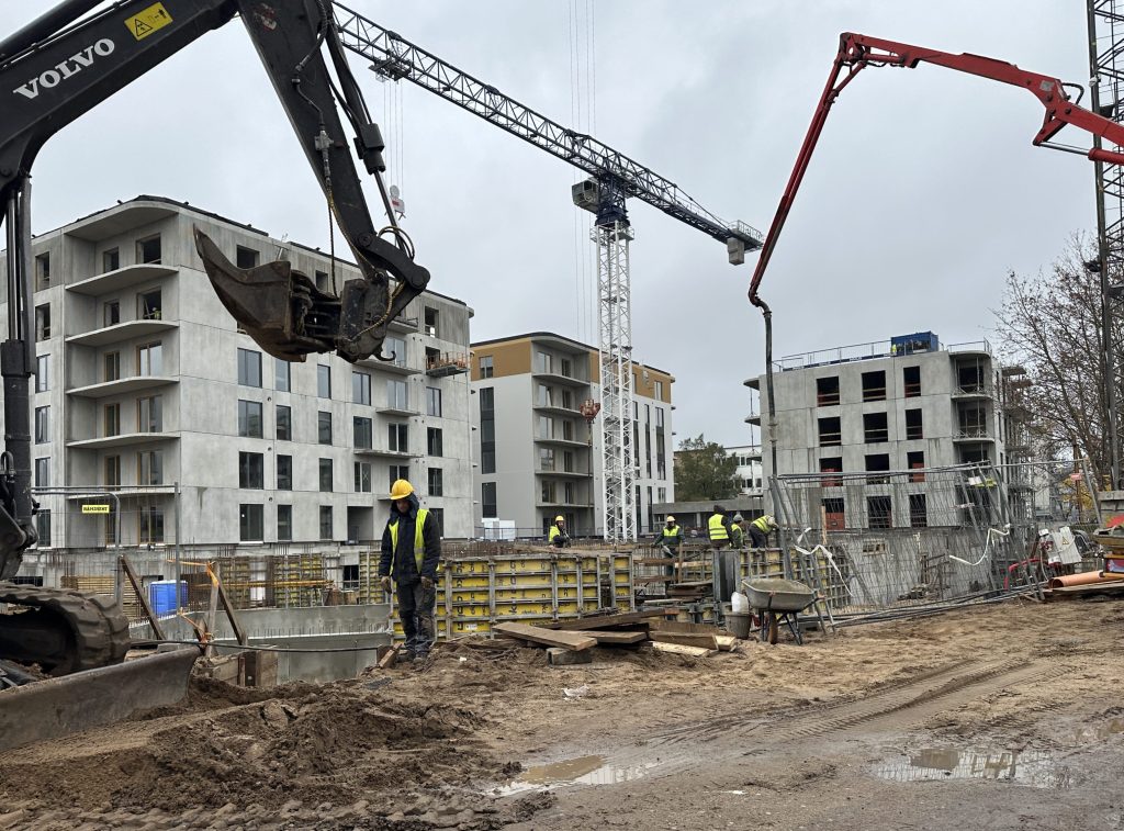 Šnipiškių Urban (Daugėliškio g. 33A) - Multi apartment - construction photos