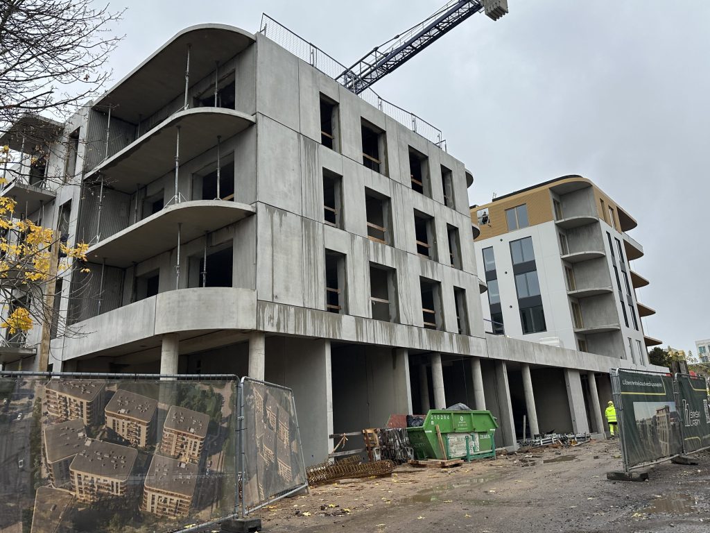 Šnipiškių Urban (Daugėliškio g. 33A) - Multi apartment - construction photos