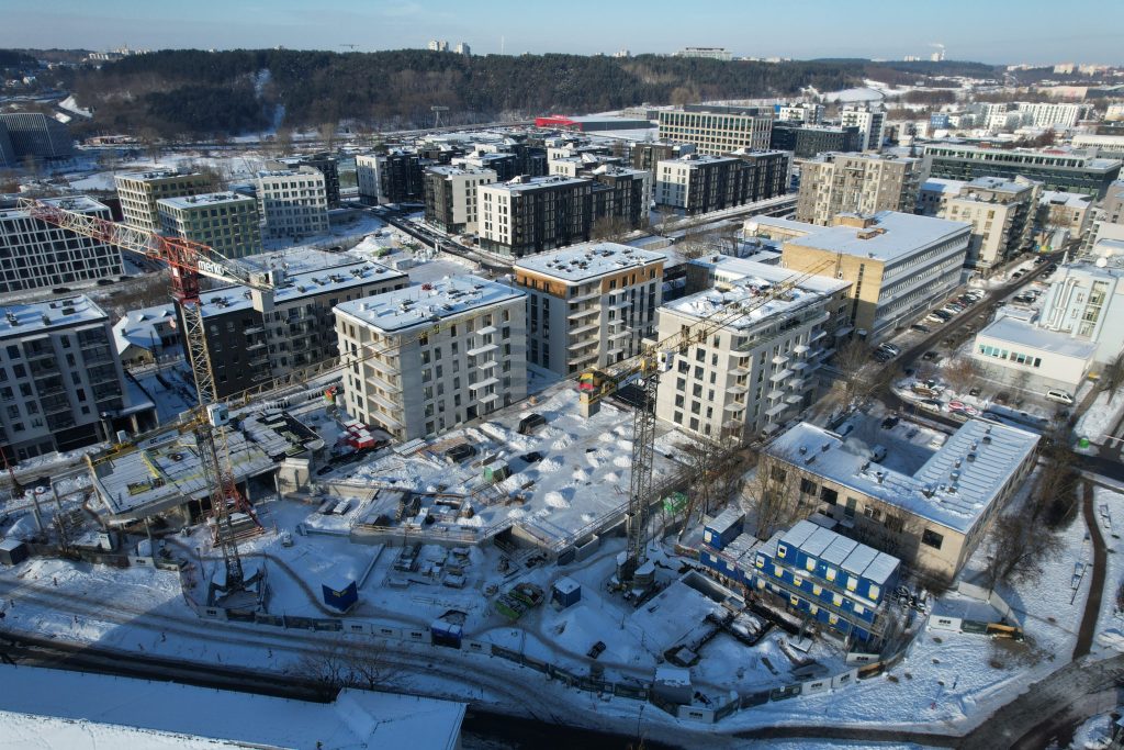 Šnipiškių Urban (Daugėliškio g. 33A) - Korterelamu - ehituse fotod