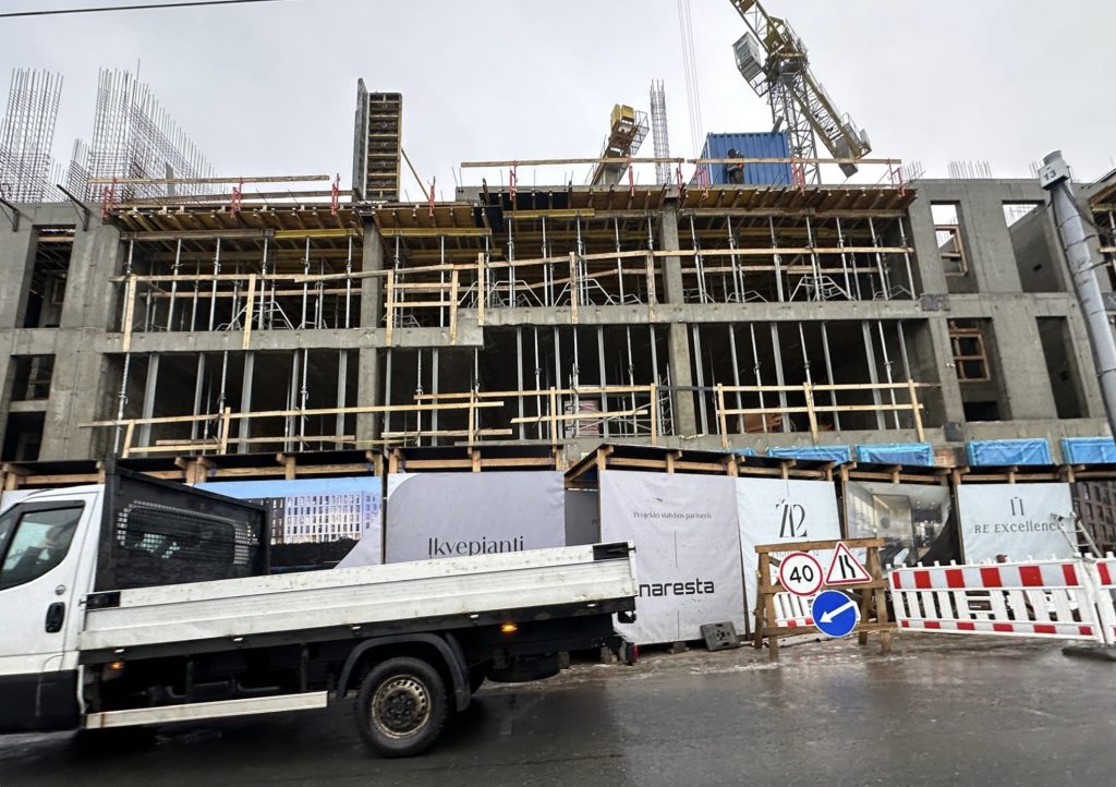 Žygimantų 12 (Žygimantų g. 12A) - Multi apartment - construction photos