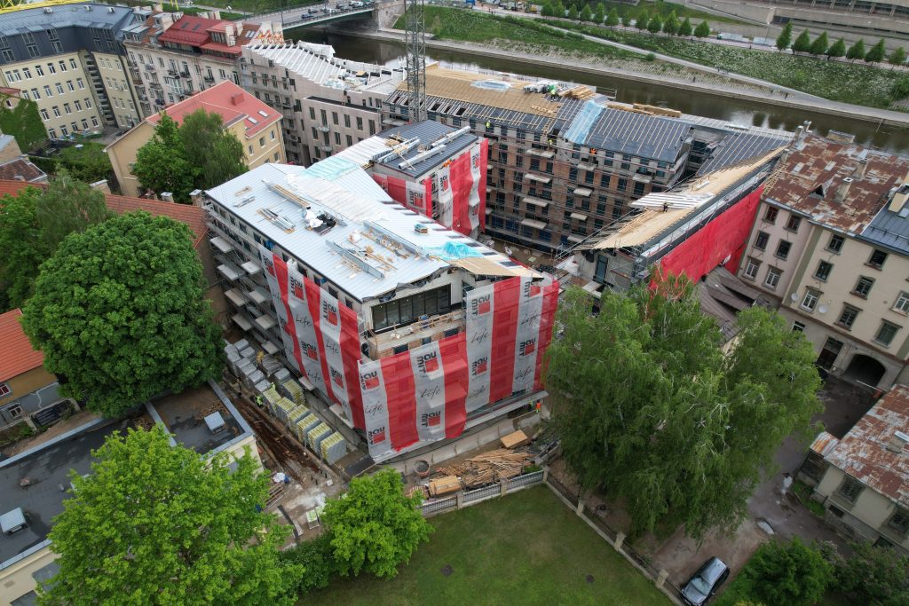 Žygimantų 12 (Žygimantų g. 12A) - Multi apartment - construction photos