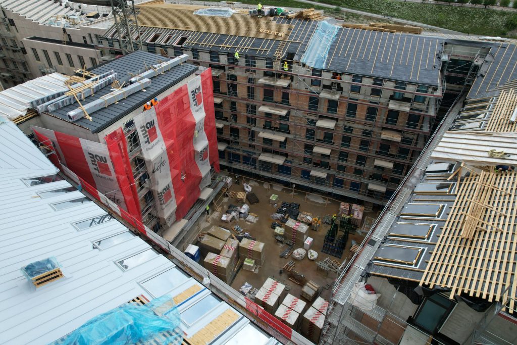 Žygimantų 12 (Žygimantų g. 12A) - Multi apartment - construction photos