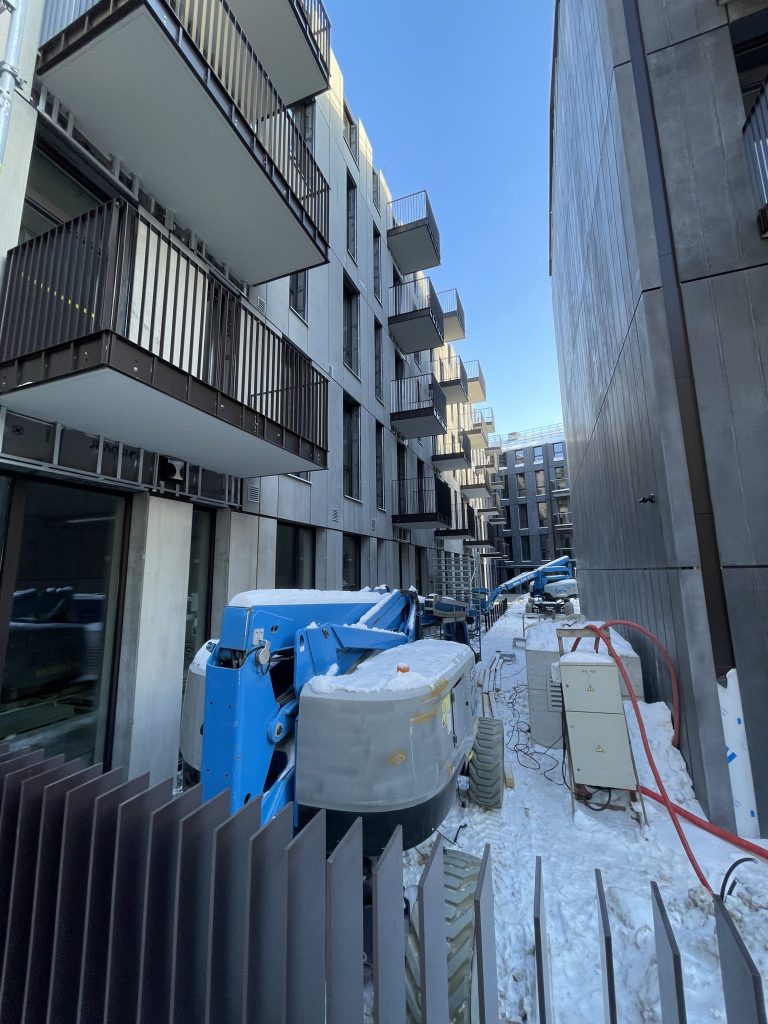 Žygimantų 12 (Žygimantų g. 12A) - Multi apartment - construction photos