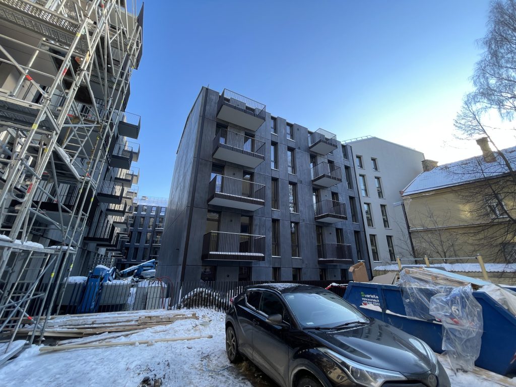 Žygimantų 12 (Žygimantų g. 12A) - Multi apartment - construction photos