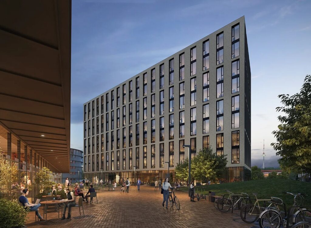 Yellowstone (J. Jasinskio g. 14) - Office center - visualization