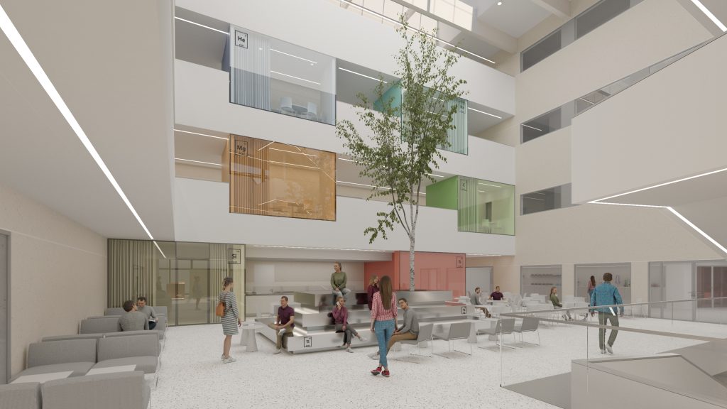 VU Chemijos fakultetas (Saulėtekio al. 9) - Higher education - visualization