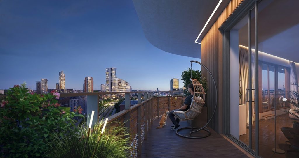 Šnipiškių Urban (Daugėliškio g. 33A) - Multi apartment - visualization